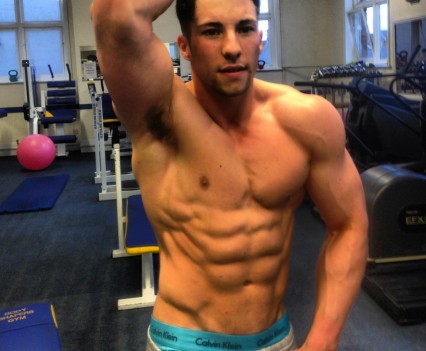 KIERAN J, 20, GOLD-WINNING BODYBUILDER