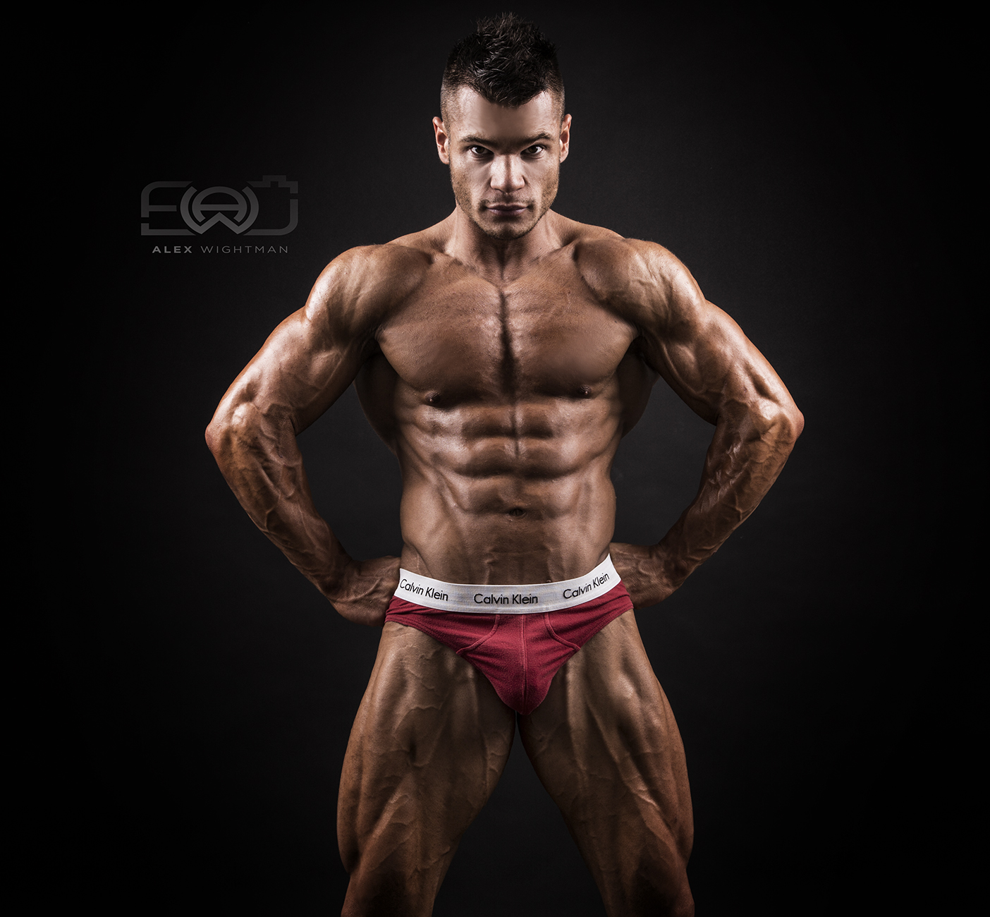 Ross P, fitness model, sports model and bodybuilder model.