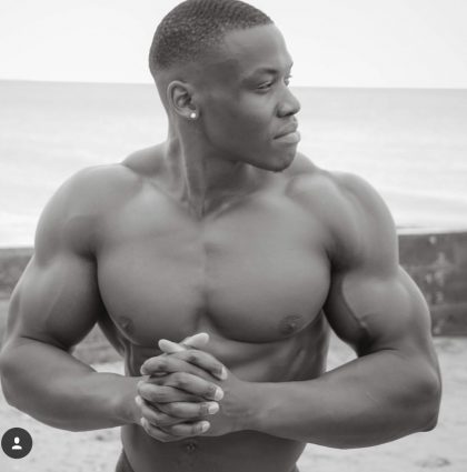 Melvin B, muscle model