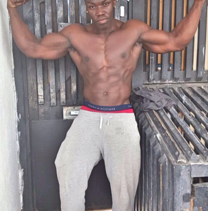 Melvin B, muscle model