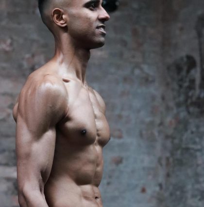 Amit P, sportswear model